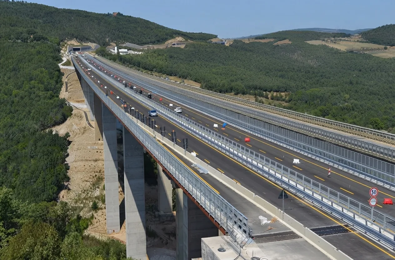SS223 Grosseto-Siena, demolizione con esplosivo del viadotto Calcinaia: chiusure e deviazioni il 13 ottobre