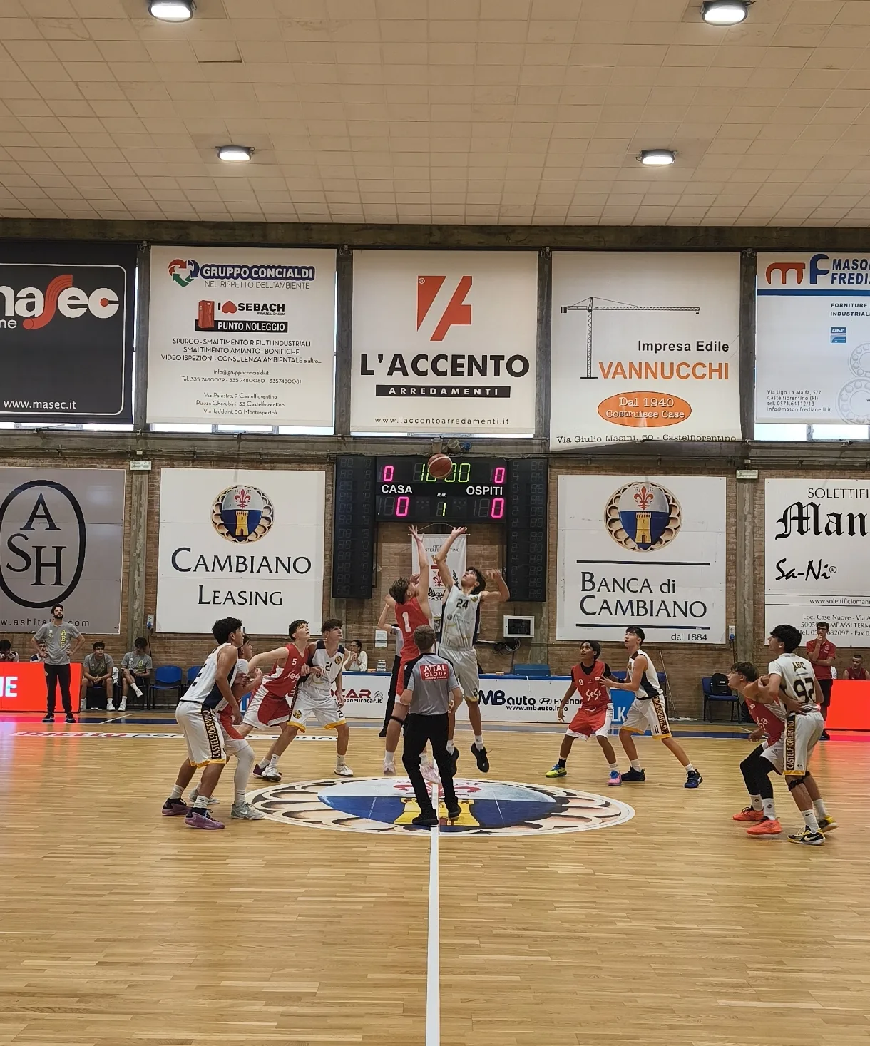 Castelfiorentino, giovanile e minibasket, il recap del weekend gialloblu