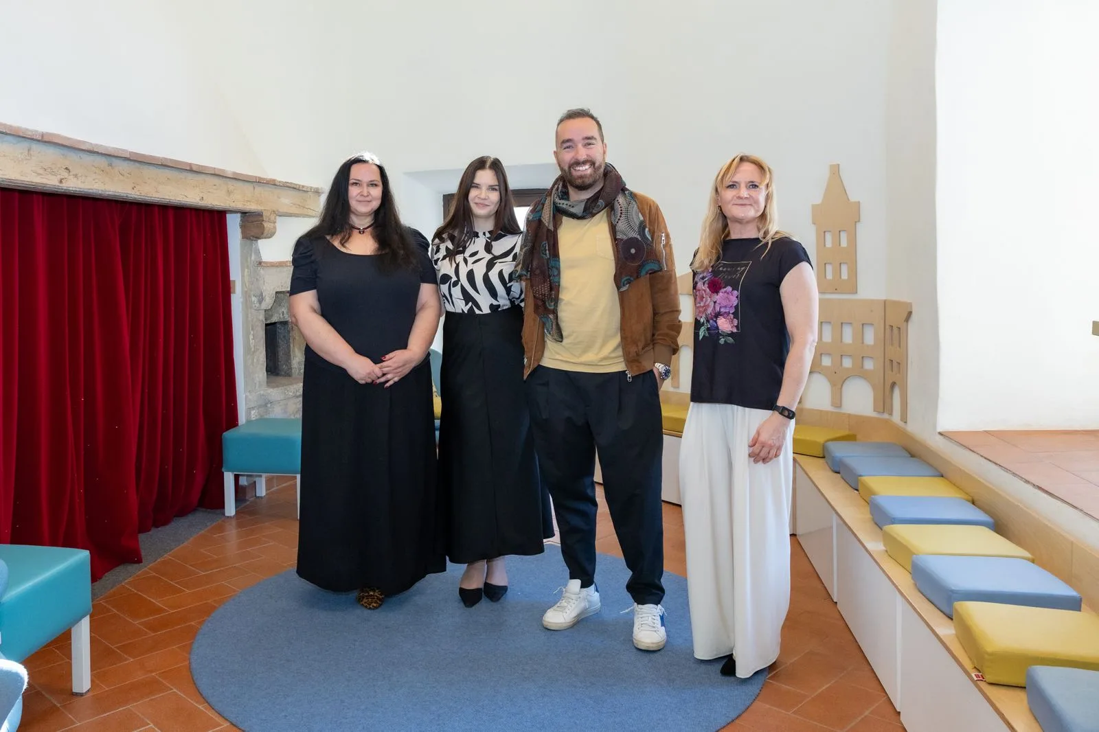 Delegazione dalla Lettonia in visita a Palazzo Leggenda: l'esperienza della biblioteca empolese d'ispirazione per Ventspils