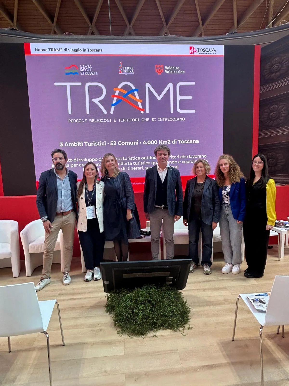 Turismo outdoor, la Valdelsa Valdicecina protagonista di Trame: 52 Comuni insieme per costruire una nuova offerta turistica