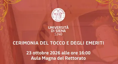 “Cerimonia del tòcco e degli Emeriti” all’Università di Siena