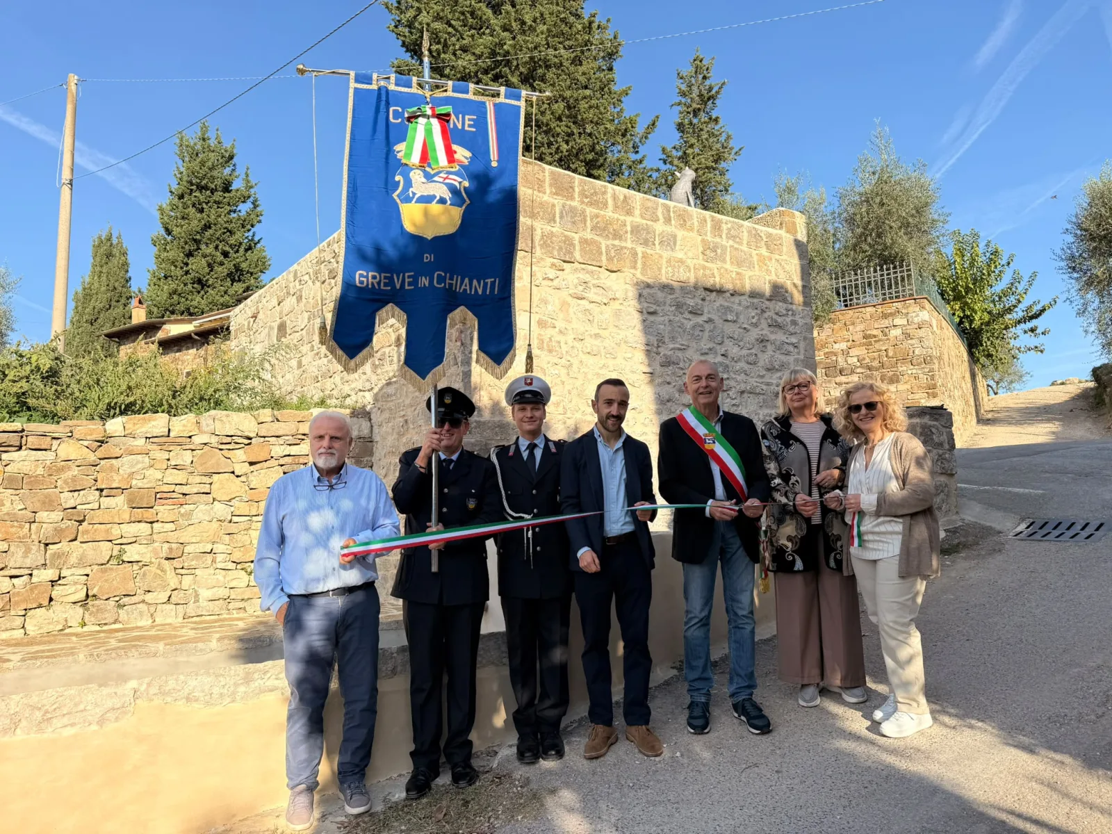 Montefioralle, tornano a nuova vita i secolari lavatoi: restaurato il simbolo del borgo