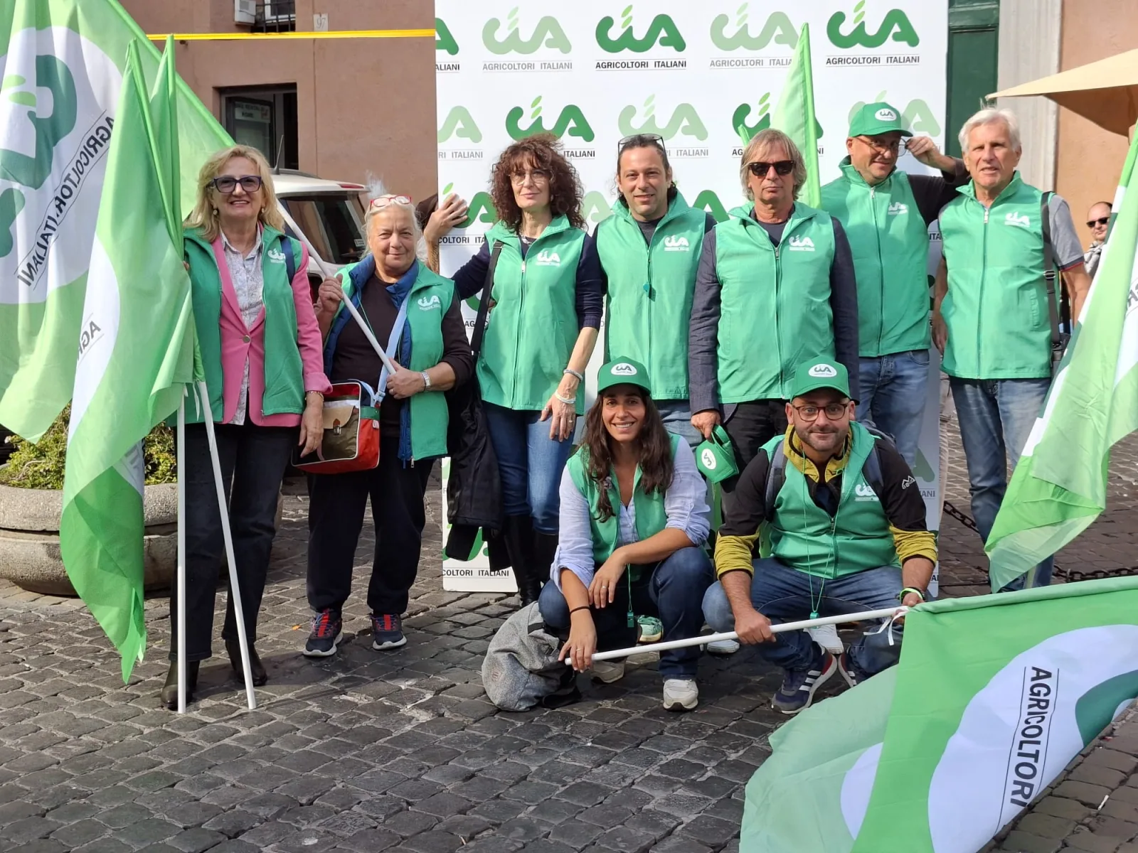 Cia Siena in piazza a Montecitorio. I conti non tornano se l’Europa arretra sulla Pac