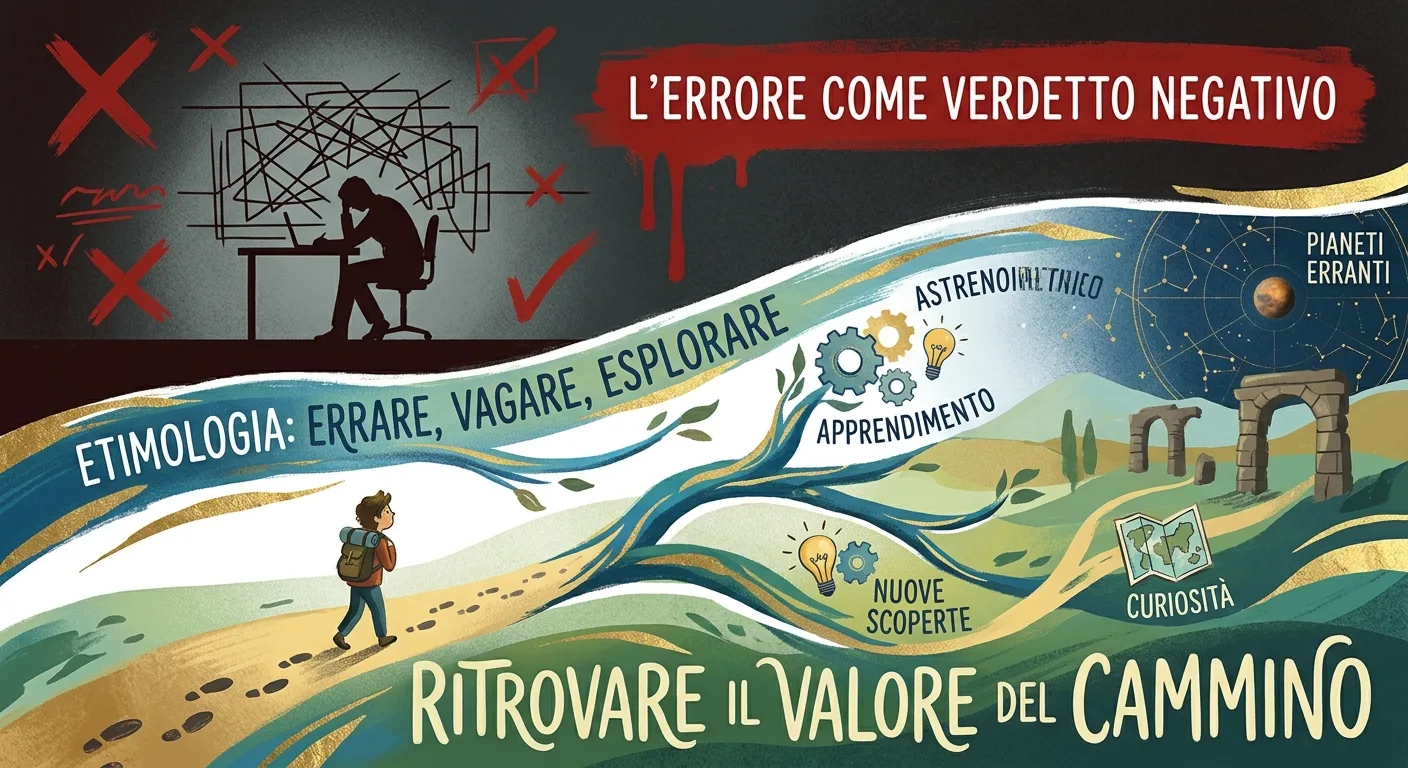 Le parole che curiamo n. 7 | Errore: la bellezza dell'andare errando per trovare nuove strade