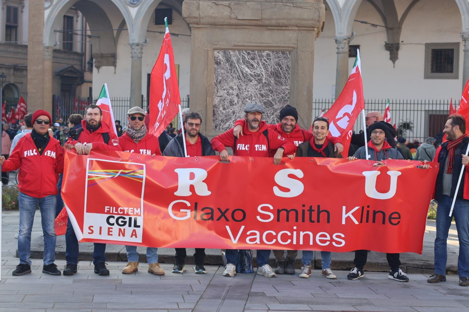 GSK Vaccines presenta il piano industriale, CGIL: &ldquo;Finalmente si parla anche del sito di Siena&rdquo;