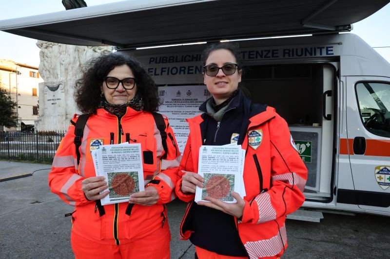 Empoli, ordigno bellico, effettuato volantinaggio per le 5.000 abitazioni da evacuare