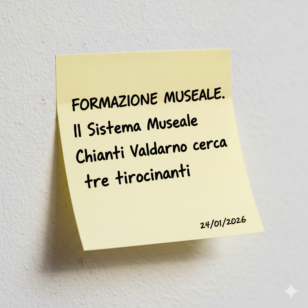 Formazione Museale nel Chianti e Valdarno: Bando per 3 Tirocinanti Under 30