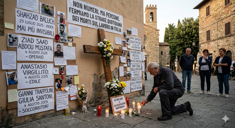 La sicurezza sulla carta, la morte nei cantieri 