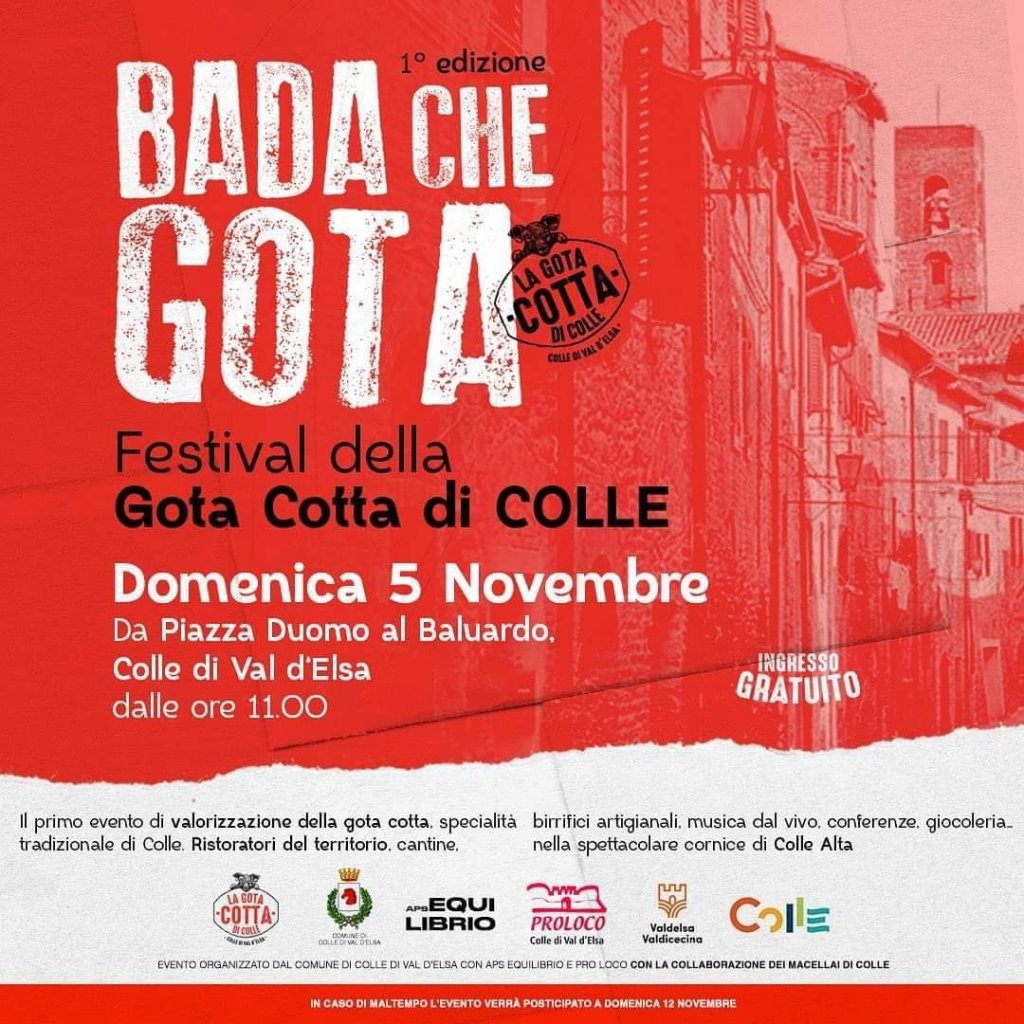 La Gota Cotta è di Colle ma la foto è di Casole