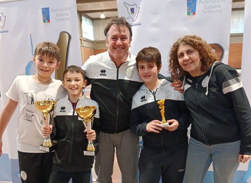 Trofeo del Granducato: il Cus Siena Scherma Estra torna a casa con un primo posto e tanti ottimi risultati