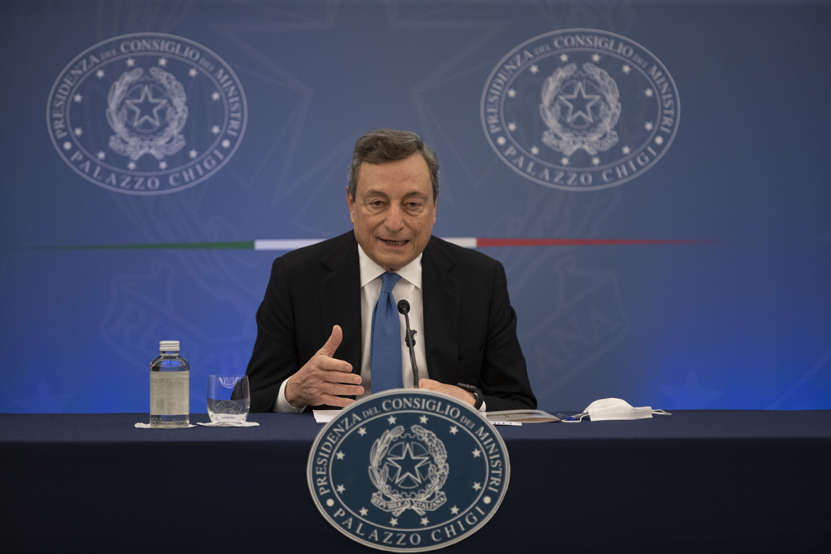 Ucraina, Draghi: “Accolti quasi 60mila profughi, chissà quanti ne arriveranno dopo”