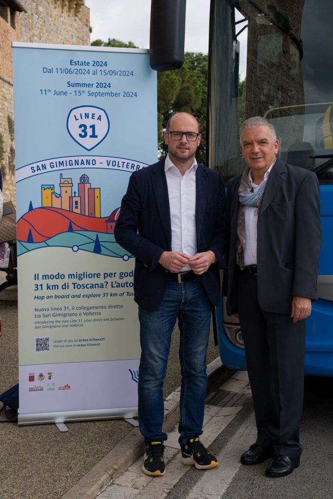 Torna la linea 31 tra San Gimignano e Volterra: prime corse giovedì 5 giugno