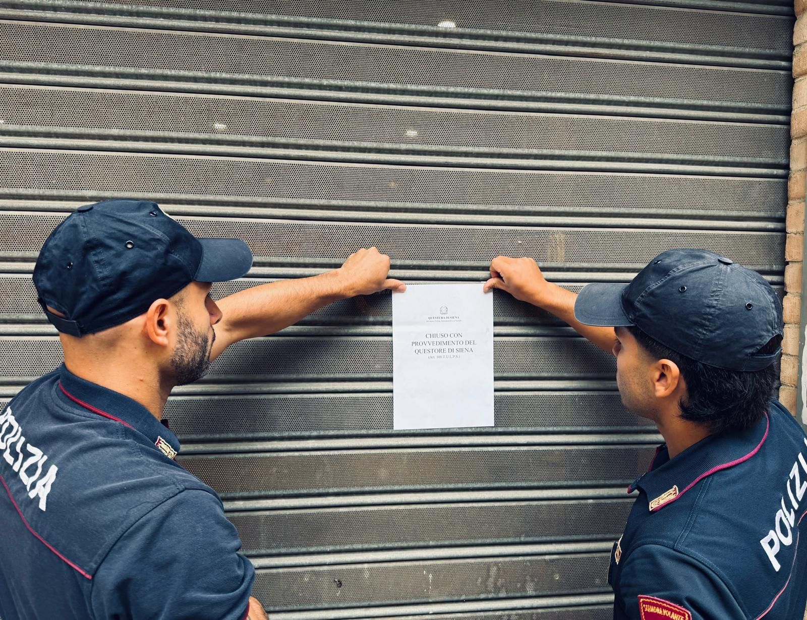 Droga a Siena, il Questore chiude il bar usato come copertura per lo spaccio