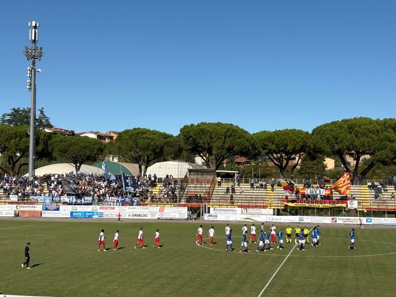 Poggibonsi – Prato: Gonzi non basta, Giallorossi sempre a caccia della prima vittoria