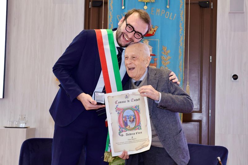 Sant’Andrea d’Oro, il sindaco Mantellassi: “Alino è un uomo che ha fatto la storia del commercio empolese 