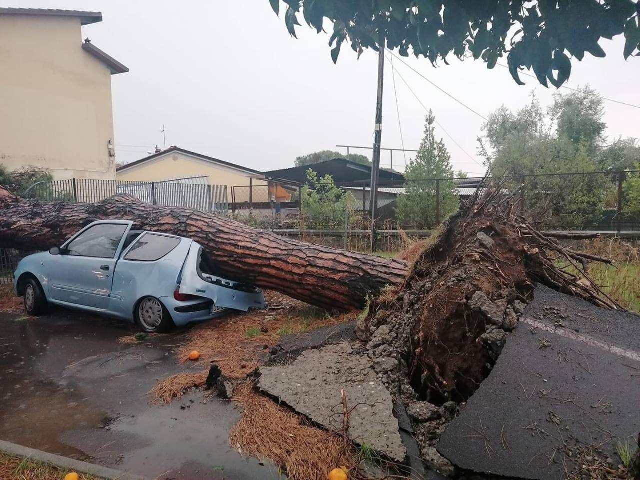 PROROGATO IL CODICE GIALLO. Ieri Famiglie evacuate