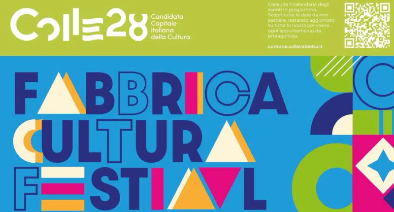 Fabbrica Cultura Festival: a Colle tre giorni di musica, creatività e street food