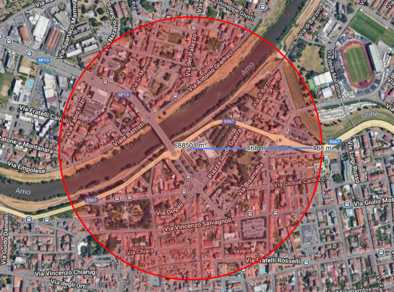Piano di evacuazione: a Empoli e Vinci tutto pronto per il disinnesco dell'ordigno bellico