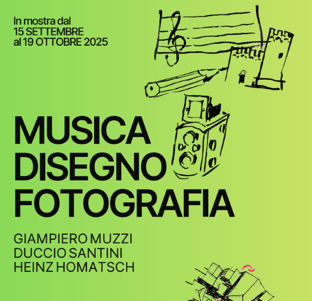 Casole d’Elsa: l’arte incontra il paesaggio. Una mostra tra musica, disegno e fotografia