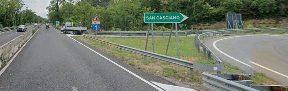 Lavori sul viadotto Docciola, il raccordo Siena-Firenze chiude per una notte a San Casciano