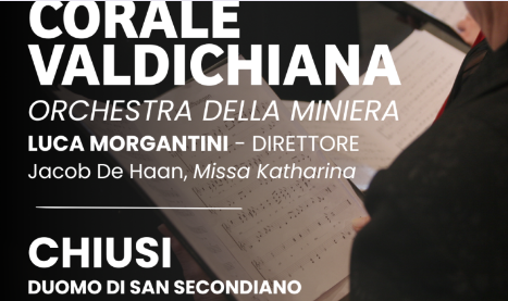 La Corale Valdichiana debutta con due concerti a Chiusi e Sinalunga