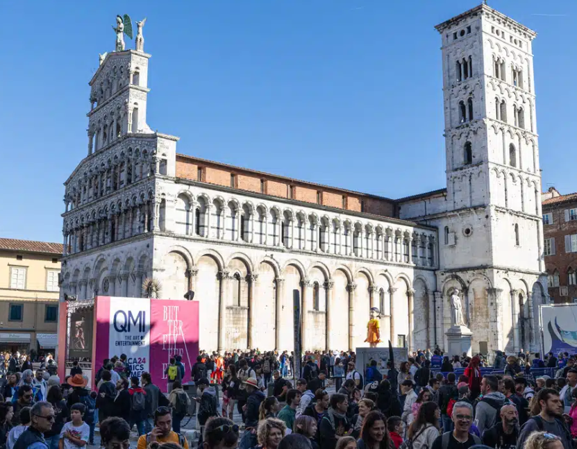 Kojima e il cast di Stranger Things a Lucca Comics & Games