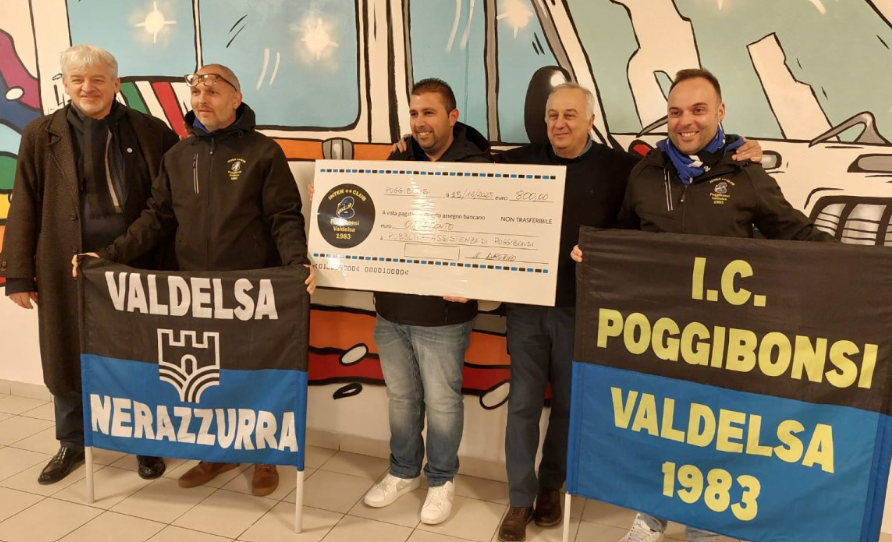 Solidariet&agrave; a Poggibonsi: donazione dell'Inter Club per la nuova ambulanza della Pubblica Assistenza