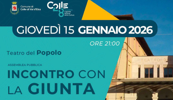 Colle, trasparenza e partecipazione: la Giunta presenta alla citt&agrave; il programma 2026