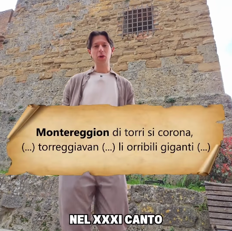 Dante e la Valdelsa: un viaggio tra i versi della Commedia nel nuovo video di MyValdelsa per il Danted&igrave;