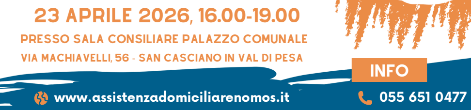 San Casciano Val di Pesa, una &ldquo;bussola&rdquo;per gli anziani: il 23 aprile in Comune presentazione dei servizi per la terza et&agrave;