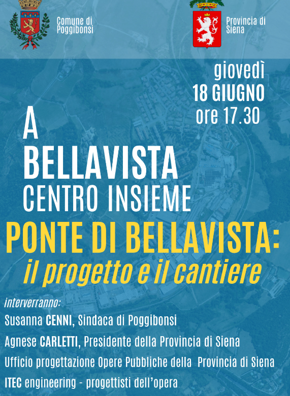 Ricostruzione Ponte di Bellavista: il 18 giugno l'incontro pubblico con Carletti e Cenni per illustrare i lavori