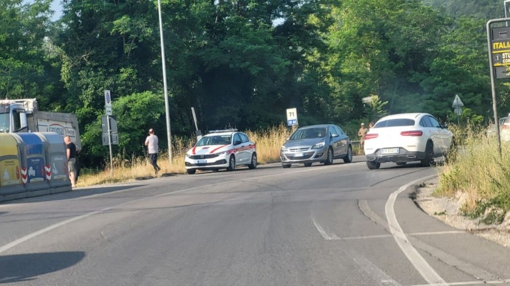 Incidente di moto a Poggibonsi, ferito ragazzino