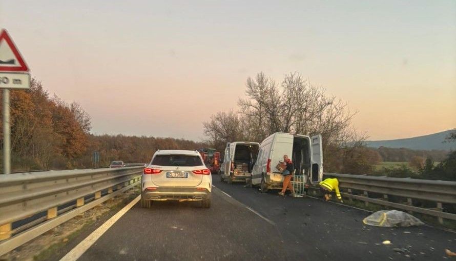 Incidente tra Colle e Monteriggioni, disagi per il traffico