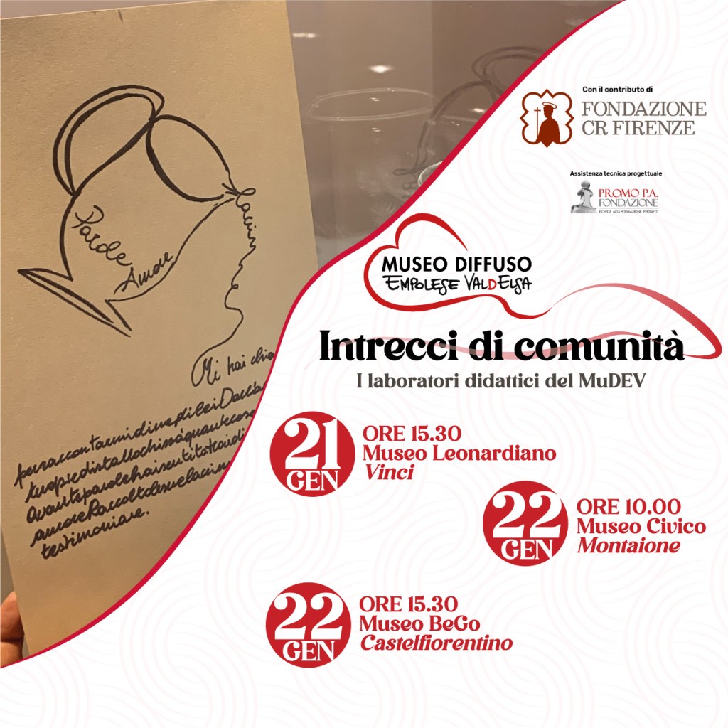 Ultimo weekend di appuntamenti al museo con “Intrecci di comunità”