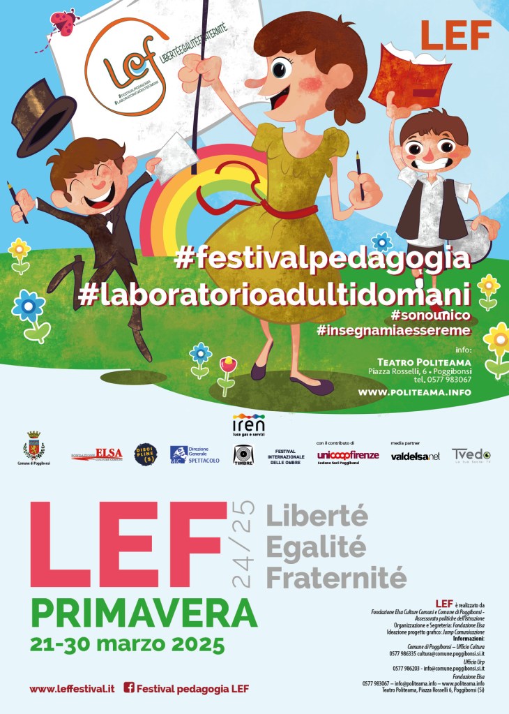 Lef primavera, ultimo weekend per il Festival della Pedagogia