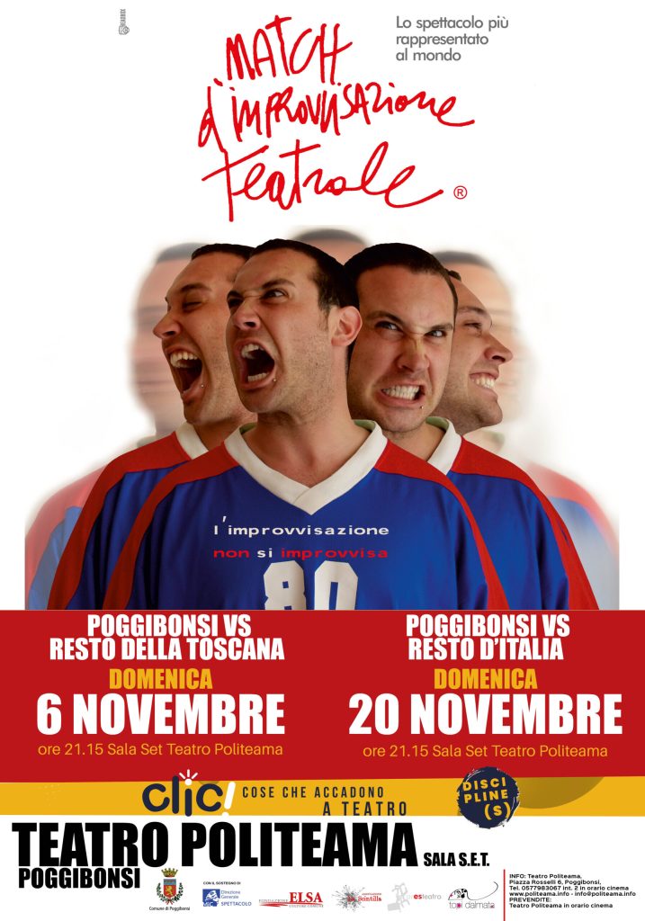 Al Politeama Match e improvvisazione teatrale
