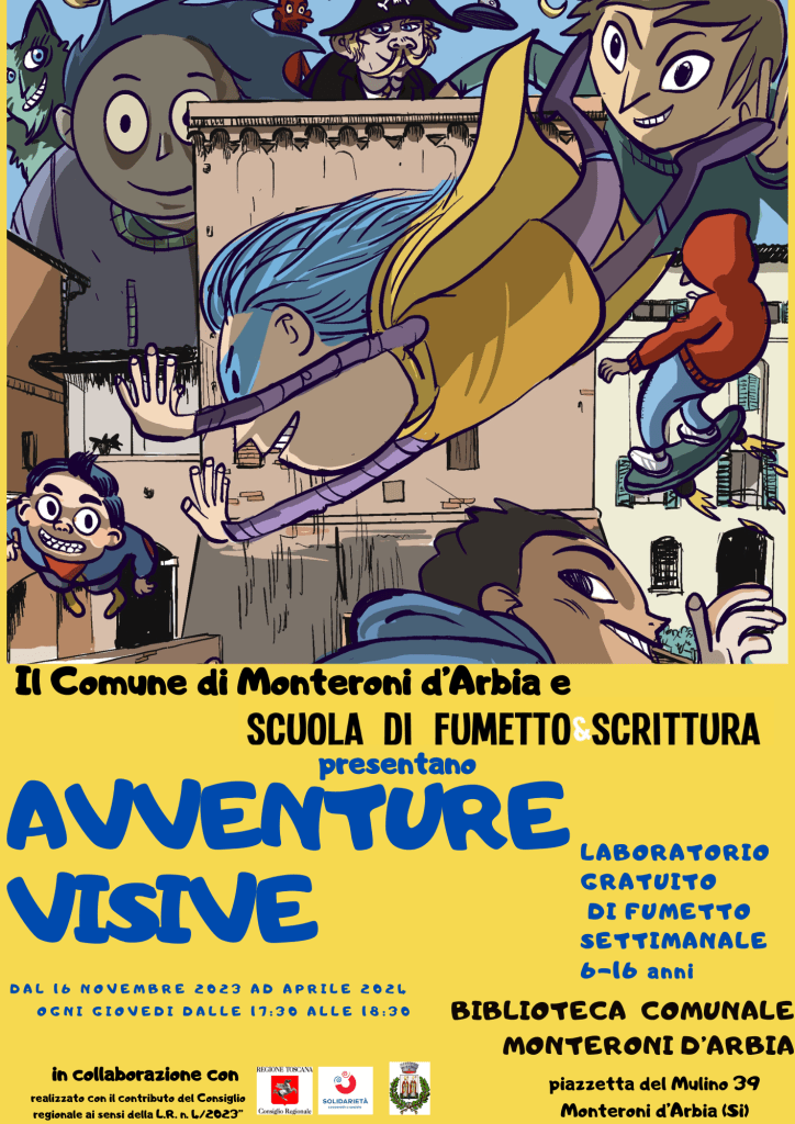 Monteroni: ‘Il Libro Viaggiante’ per far scoprire l’arte del fumetto