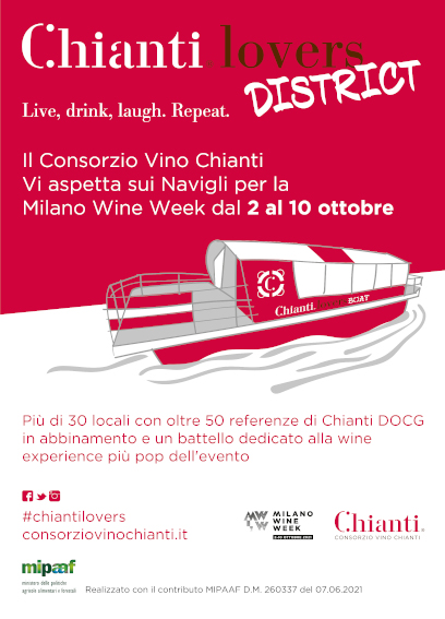Sui navigli con la love boat del vino Chianti