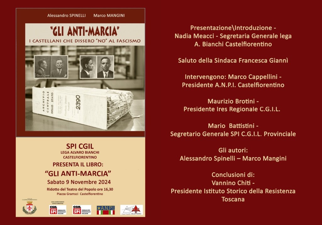 Gli “Anti-Marcia”, i castellani che dissero NO al fascismo