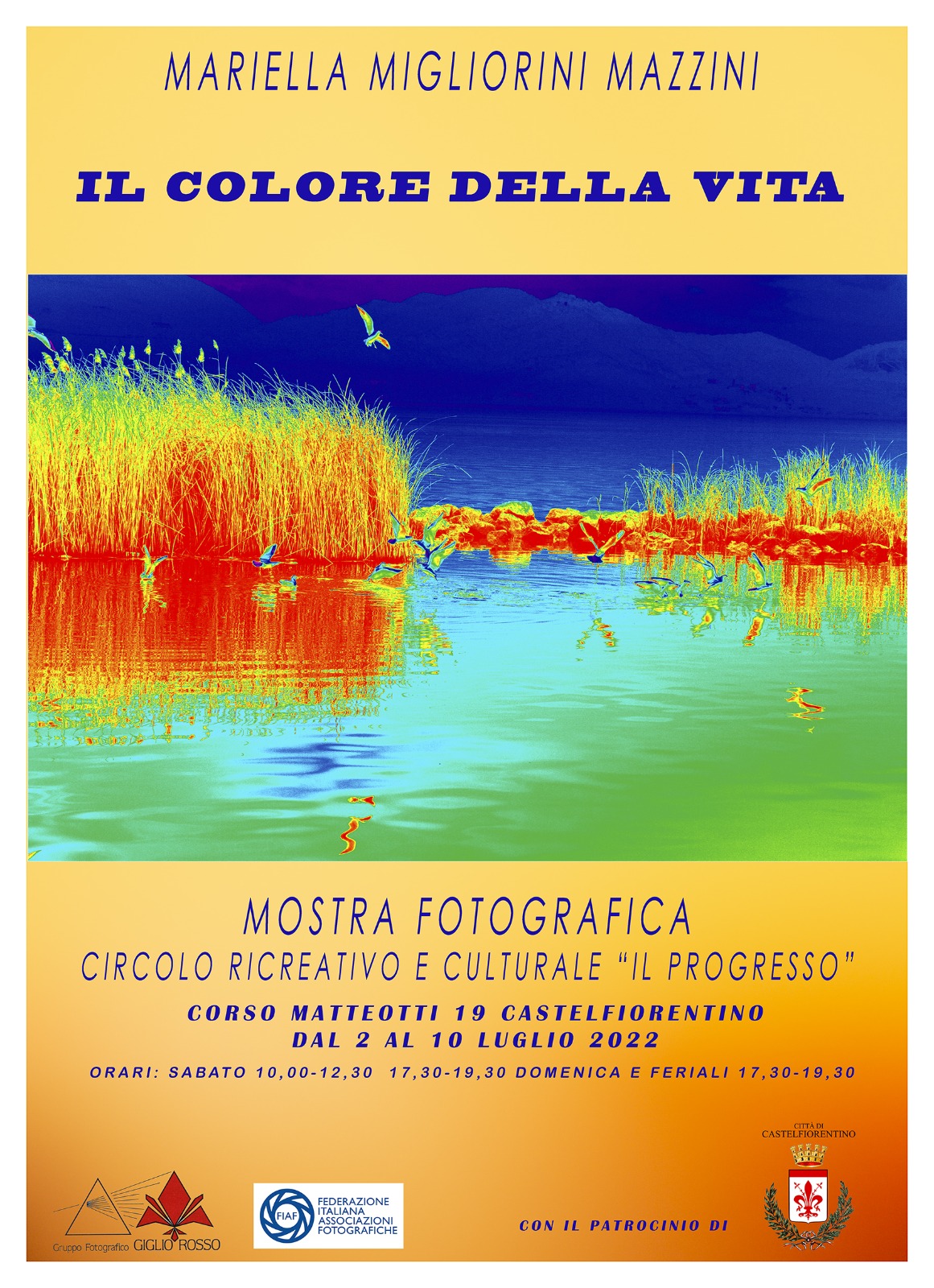 Il “Colore della vita” attraverso gli scatti di Mariella Mazzini Migliorini
