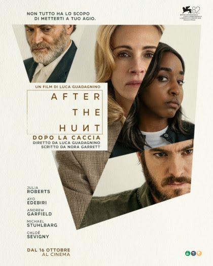After the Hunt: il thriller filosofico di Guadagnino tra #MeToo e ambiguità con Julia Roberts