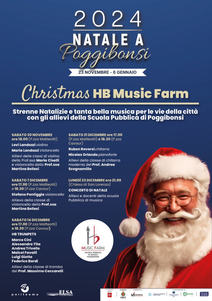 Il Natale con i giovani musicisti dell’Hb Music Farm