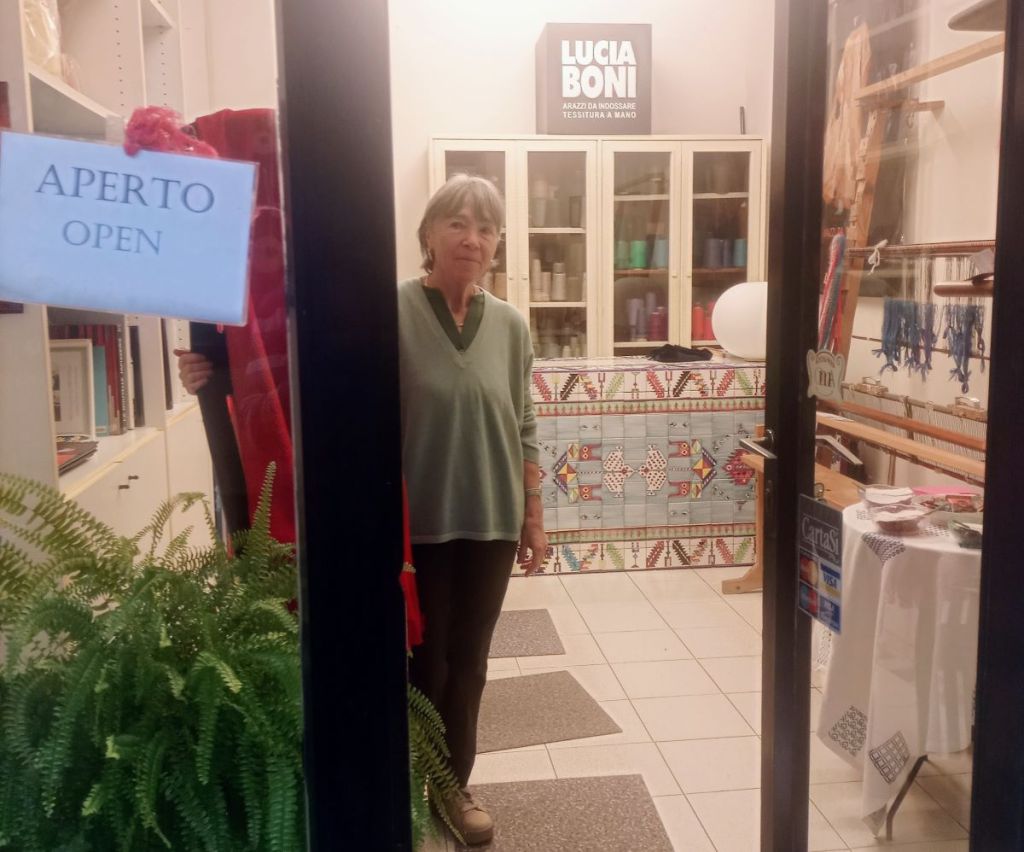 Tornano a Colle Lucia Boni e le sue stoffe