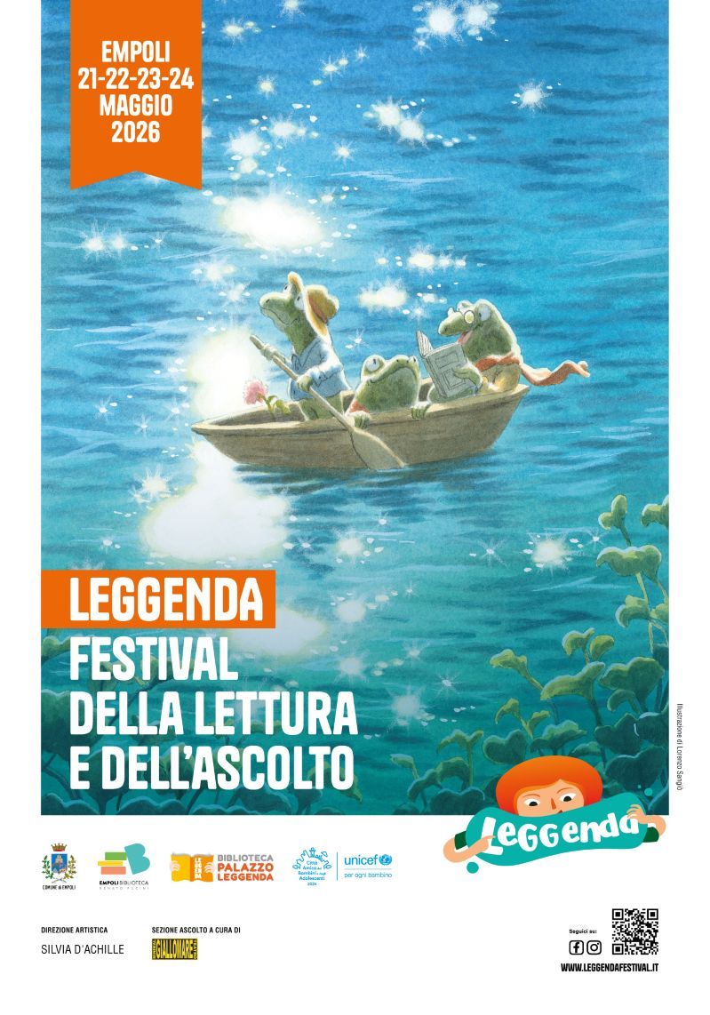 Empoli, Leggenda Festival, da luned&igrave; 11 maggio 2026 via alle prenotazioni per gli eventi a numero chiuso