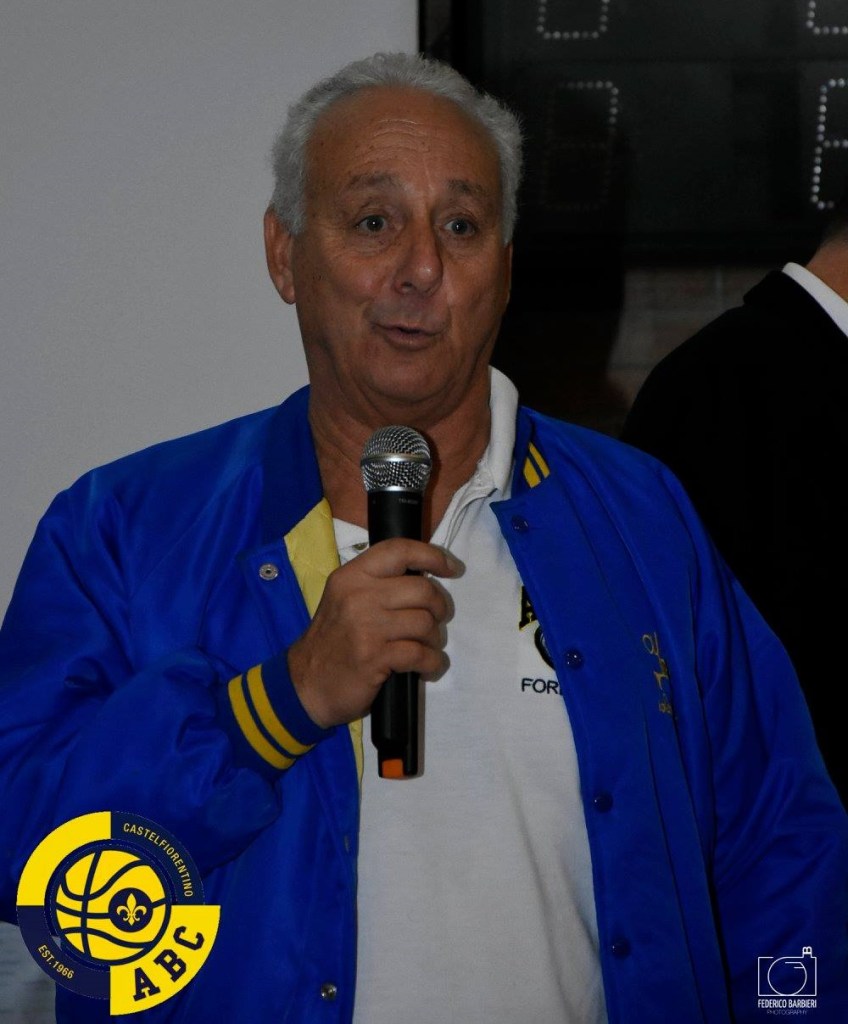 Abc Castelfiorentino, Gialloblu Castelfiorentino e Basket Castelfiorentino si stringono nel saluto a Manrico Vaiani