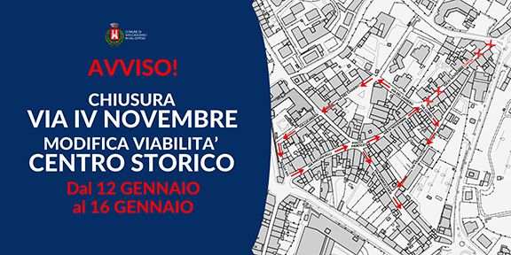 San Casciano, lavori Publiacqua in via IV Novembre per il rifacimento di alcuni allacci idrici. Chiusura della viabilit&agrave; dal 12 al 16 gennaio