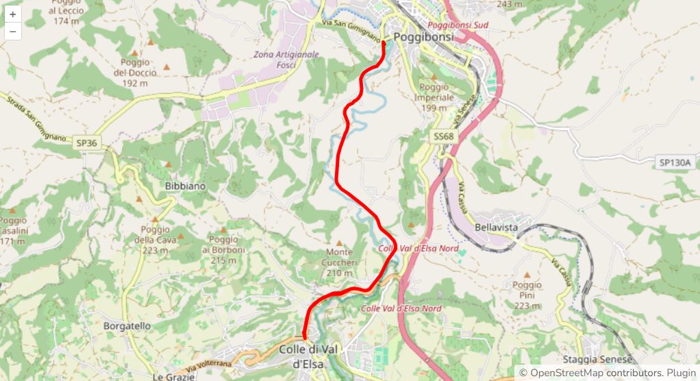 Via da Maps anche la pista ciclabile Colle-Poggibonsi