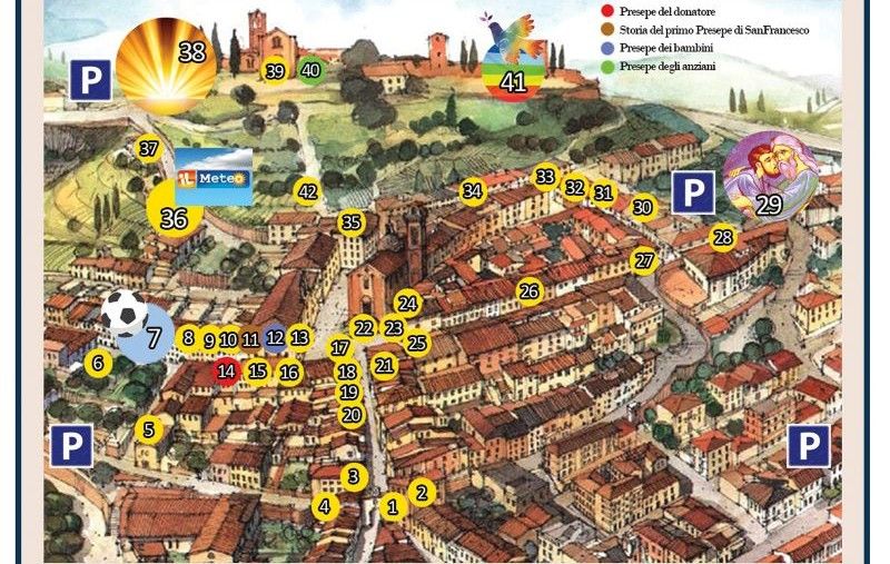 Si accende la magia del Natale a Castelfiorentino