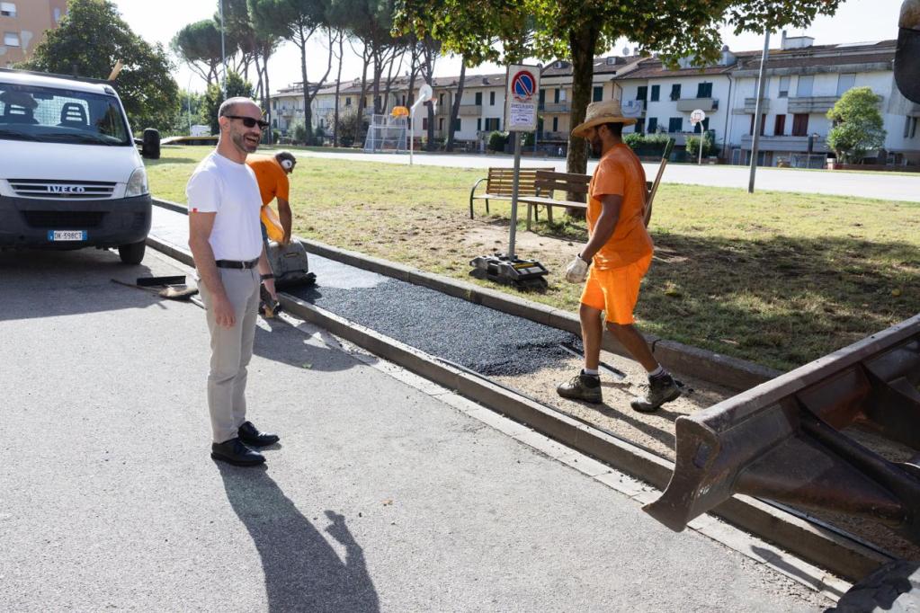 Strade e marciapiedi, interventi in corso da Ponte a Elsa a Casenuove passando dal centro