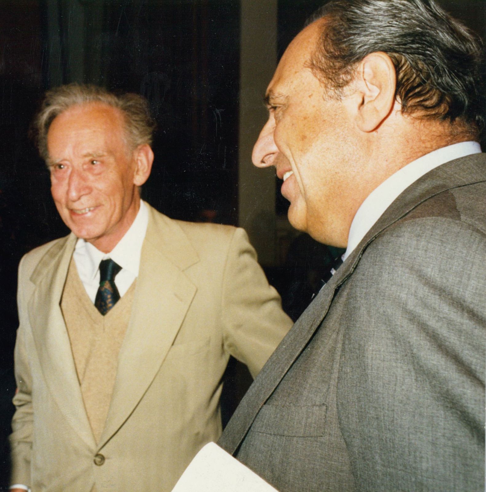 Leone Piccioni e Mario Luzi, figure centrali nello sviluppo culturale di Pienza